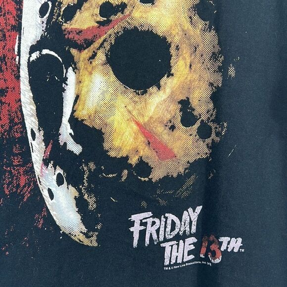 🔥 FRIDAY THE 13th JASON Movie Promo Tee - Horror Halloween t-shirt - Sz XL -EUC - Picture 3 of 8